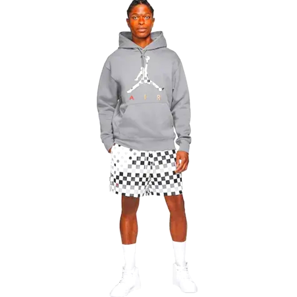 AIR JORDAN AJ3 Pullover Hoodie Smoke Grey 2xl